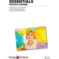 ESSENTIALS A4 Photo Paper  30 Sheets