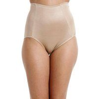 Camille Womens Two Pack Beige Full Support Shapewear Briefs 14