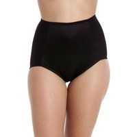Camille Womens Two Pack Black Full Support Shapewear Briefs 20