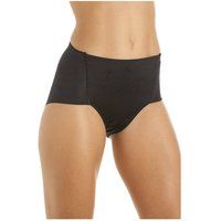 Camille Womens Two Pack Black High Waisted Control Comfort Briefs 22