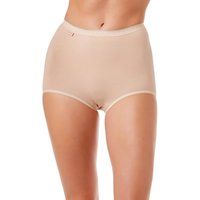 Camille Women's Cotton Maxi Briefs 3 Pack Multipack - White, Beige or Black