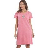 Camille Womens Soft Cotton Summer Nightdresses - Various Colours & Prints