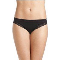 Camille Womens Two Pack Black Seam Free Soft Comfort Midi Briefs X-Large