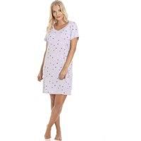Camille 100% Cotton Nightdress / Stylish Short Sleeve Nighties in over 30 Styles
