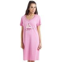 Camille 100% Cotton Nightdress / Stylish Short Sleeve Nighties in over 30 Styles