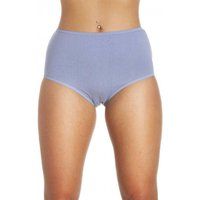 Camille Women's Four Pack Mixed Print Cotton Full Maxi Briefs | Size: 18-20