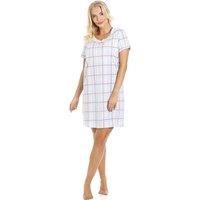 Camille 100% Cotton Nightdress / Stylish Short Sleeve Nighties in over 30 Styles