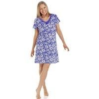 Camille 100% Cotton Nightdress / Stylish Short Sleeve Nighties in over 30 Styles