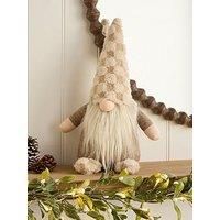 Heaven Sends Gonk In Check Fluffy Hat