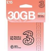 Three £15 30GB Sim Card