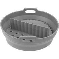 Pms Air Fryer Round Pop Up Silicone Liner W Divider