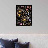 The Art Group Helen Ahpornsiri (Floral Bumblebees) 30x40cm Wall Art