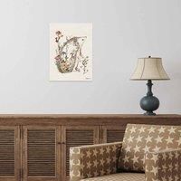 The Art Group Helen Ahpornsiri (Cottage Garden Hedgehog) 30x40cm Wall Art