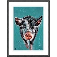 The Art Group Louise Brown (Piggy On The Run) 60x80cm Framed Art