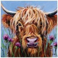 Louise Brown - Highlander - Canvas Print Wall Art - 3 sizes available