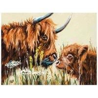 Louise Brown - Mother's Love - Canvas Print Wall Art - 3 sizes available