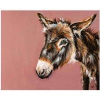 The Art Group Louise Brown (Delightful Donkey) 40x50cm Canvas