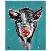 The Art Group Louise Brown (Piggy On The Run) 40x50cm Canvas