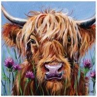 Louise Brown - Highlander - Canvas Print Wall Art - 3 sizes available