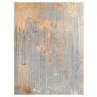Soozy Barker - Golden Falls -  Abstract Canvas Print Wall Art - 2 sizes