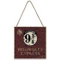 Pyramid International Harry Potter hogwarts Express Platform 9 3 4 Wooden Block