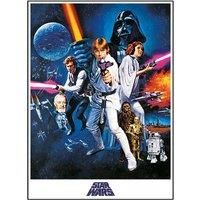 Star Wars Episode Iv A New Hope (One Sheet) - 30 X 40cm Canvas