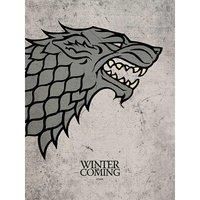 Game Of Thrones stark - 30 X 40Cm