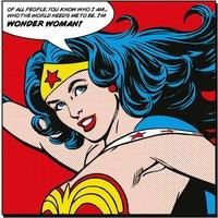 Wonder Woman quote - 40 X 40Cm
