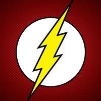 Dc Comics the Flash Symbol - 40 X 40Cm