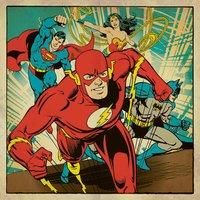Dc Comics heroes Together - 40X40