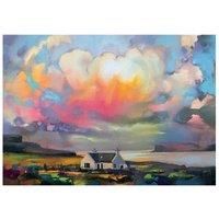 Art Group The S.Naismith Duirinish Skye Canvas Print, Cotton, Multicolour, 85 x 120 x 1.3 cm