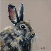 Louise Brown "Bright Eyes" Canvas Print, Cotton, Multi-Colour, 3.20 x 40.00 x 40.00 cm