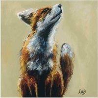 Louise Brown WDC95270 "What/'s Up£" Canvas Print, Cotton, Multi-Colour, 3.20 x 40.00 x 40.00 cm