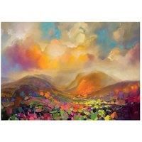 The Art Group Scott Naismith Nevis Range Canvas Print, Cotton, Multi-Colour, 1.8 x 85 x 120 cm