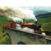 Pyramid International HARRY POTTER Canvas Print Hogwarts Express Landscape 60cm x 80cm - Official Merchandise