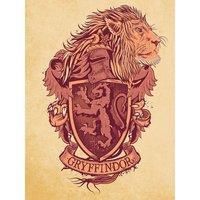 Harry Potter (Gryffindor Crest) 60x80 Canvas