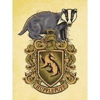 Harry Potter (Hufflepuff Crest) 60x80 Canvas