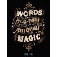 Harry Potter (Words) 60x80 Canvas