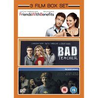 'Friends With Benefits/The Social Network/Bad Teacher' DVD Box Set New Sealed