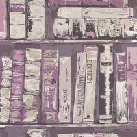 First Edition Wallpaper Grape