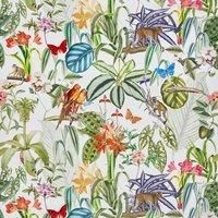 Prestigious Textiles Barbados Velvet Fabric Tropical