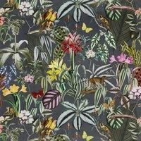 Prestigious Textiles Barbados Velvet Fabric Dusk