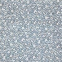 Prestigious Textiles Hollies Printed Fabric Cornflower