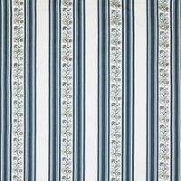 Prestigious Textiles Wyndley Embroidered Fabric Navy