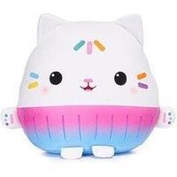 Posh Paws 50124 Gabby/'s Dollhouse 14" (36cm) Squashy Podgie Cakey Cat Plush Soft Toy, White, Extra Large