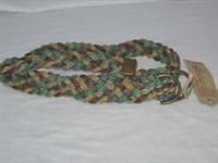 BNWT  FAT FACE Ladies Yana Braided Woven Straw Belt   Multi Colours