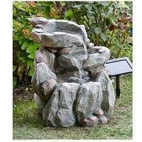 Smart Solar Rock Fall Fountain by Smart Solar