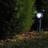 Prima Solar Powered LED Spotlight Garden Spot Light Outdoor Lighting Smart Solar