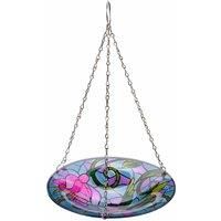 Flamboya Hummingbird Hanging Bird Bath