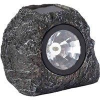 3 Pack Granite Rock Solar Garden Lights Super Bright Outdoor Path Patio Lights